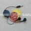 Retractable Earphones ,Custom Earphones ,earphone factory supplier