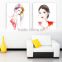 Art Women Body Oil Painting Photo Abstract Decorative Wall