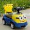 Popular design newest CE approved baby ride on toy car swing car with music