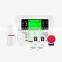 Best 2G smart wireless home security burglar GSM+PSTN alarm system