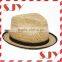Summer foldable fashion mens straw beach hats