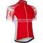 Colorful best-selling custom short sleeve eco-friendly bicycle jersey