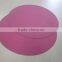 FDA & LFGB standard non-stick round shape silicone baking mat