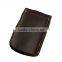 Fashion vintage brown cow hide key case leather