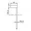 D6.5 cable series Flush standard inductive proximity sensor with side cable