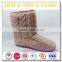 pretty pink suede sole knitted women boots