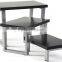 Display Risers, Set of 3, Anti-Slip - Black