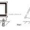 50 watt outdoorP65 high power led flood light lighting fixtures
