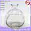 150ml200ml good trasparency oblateness reed glass aroma diffuser bottle with cork Home fragrance glass bottle