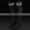 White Red Soccer Baseball Football Basketball Sport Over Knee Ankle Soccer Socks for men and women