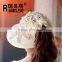 wholseale fashion lady hats sun brimmed paper straw hat for women