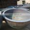 carbon steel hemispherical head sealing head for canister and tank
