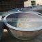 carbon steel hemispherical dish head for reaction kettle