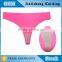 Free samples assorted colors bikini ladies' sexy fancy panty seamless woman thong