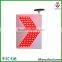 Elegant Solar LED linear traffic sign,solar LED arrow traffic signal sign