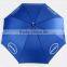 auto open windproof Fiberglass Frame golf umbrella