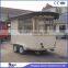 JX-CR320 Super hot model fast food cart/bbq trailer for sale