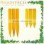4 Inch Yellow Natural Plant Wood Label