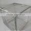 Length 80mm square candle glass holder