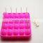 New design 20 holes silicone cake pop mold colorful bakeware sets