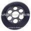 OEM precision gear shaft stainless steel304 custom gears with powder coating