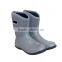 Womens Gray Neoprene Rubber Rain Boots Wholesale