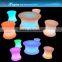 lcolor change fancy plastic chair,party chair