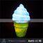New creative lamp PVC ice cream shape LED table lamp online shop china