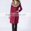 2015 Lady Garment Manufacturer Elegant Fabulous Luxury Fashion Design Women Coats Winter With Fur Collar