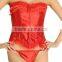 Hot Sell Body Shaper Lace Up Boned wedding wear Sexy bodyshaper corsets Matching G-string Pluz Size from XS-6XL