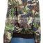 guangzhou women clothes latest design jacket satin jungle print bomber jacket