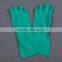 GZY 2015 pure color oil-proof and solvent resistance gloves nitrile