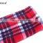 manufacturers in china red polar fleece casual plaid women pajamas