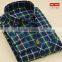 latest new 2017 2018 western mens tartan blouse flannel plaid shirts