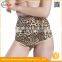 HSZ-3338 High Waist Push Up Lady underwear Leopard Design Hot Sale Women Padded Panty