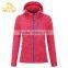 High Quality Cheap 100 Polyester Fleece Hoodie Outdoor Jacket Women