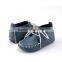 Kid shoe Pure coolor leather safe impore baby shoes china