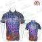 Wholesale Custom Short Sleeve Plus Size Sublimated Printing Fishing Jersey