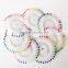 New design High Quality Colorful pearl pin needle with round head