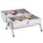 Stainless steel barbecue grill