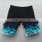 Boutique wholesale icing cotton ruffle shorts for girls summer fashion clothes kids shorts