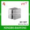 Stainless steel glass adapter