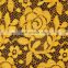 In stock of sequin embroidery lace fabric and net lace fabric with 3d rose pattern lace