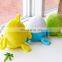 new design fat bright hybrid coloured plush stuff bird toy