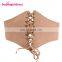 Women Bandage Shape-Making Lace Up Wide Waist Fashion Belt Waistband Elastic