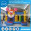 Interesting inflatable castle game inflatable clown combo for sale