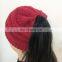 A040 woman winter warm knitting crochet beanie hat hot sale female Ponytail Beanies winter wool hat girl ponytail hat