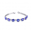 925 Sterling Silver Fashion Jewelry Gemstone Brass Bracelet Jewelry