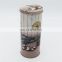 High quality round metal coffee bean packaging tin box/round coffee tin jar wholesale