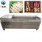 China made potato fruit brush cleaning peeling machine